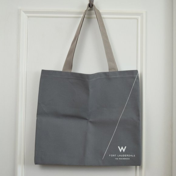 W Fort Lauderdale The Residences Tote Bag Beach Pool Spa Unisex New Travel Shop - Picture 1 of 7